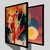 CONJUNTO 2 QUADROS - COLORFULL ABSTRACT na internet