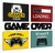 Kit 4 Placas Grandes 30x40 Gamer Nerd E Escrita Game Over