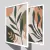 CONJUNTO 2 QUADROS - FOLHAS E FORMAS ORGANICAS - Mosarte Quadros