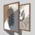 CONJUNTO 2 QUADROS - FOLHAS E TONS PASTEIS DEC01 - loja online