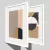 CONJUNTO 2 QUADROS -FORMAS GEOMETRICAS E CIRCULOS - Mosarte Quadros