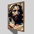 QUADRO DECORATIVO - JESUS CRISTO ABSTRATO COLORIDO na internet