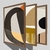 CONJUNTO 3 QUADROS - ORGANICO ABSTRATO - loja online