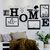 CONJUNTO QUADROS E LETRAS - HOME PRETO E BRANCO