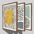 CONJUNTO 3 QUADROS - RABISCOS - loja online
