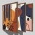 CONJUNTO 3 QUADROS - THE ORGANIC SHAPES COLORS - loja online