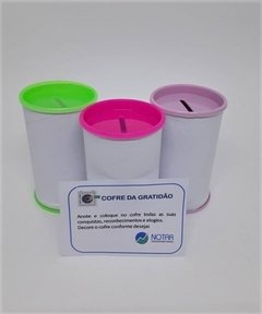 Cofre da gratidão com 3