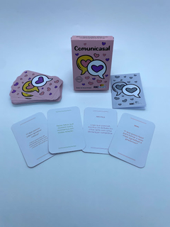 COMUNICASAL 50 CARDS TERAPÊUTICOS PARA A COMUNICAÇÃO ASSERTIVA ENTRE O CASAL - comprar online