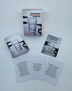 ENFRENTANDO PENSAMENTOS NEGATIVOS: 100 CARDS PARA CONTESTAR DISTORÇÕES COGNITIVAS - comprar online