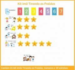 Kit Imã - Tirando as Fraldas