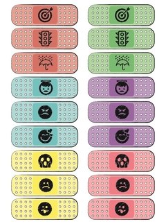 Tatuagem Das Emoções - Variados - Ric Jogos