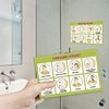 Adesivo Passo a Passo: Tomando Banho - MENINAS