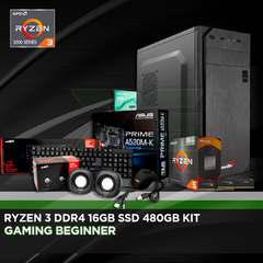 Gaming Beginner Ryzen 3 DDR4 16GB SSD 480GB