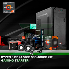 Gaming Starter Ryzen 5 DDR4 16GB SSD 480GB - comprar online