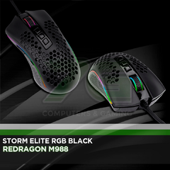 Redragon M988 Storm Elite Black