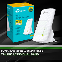 TP-LINK AC750 DUAL BAND EXTENSOR MESH WIFI
