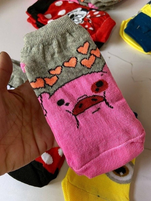 MEDIAS SOQUETES KIDS PERSONAJES