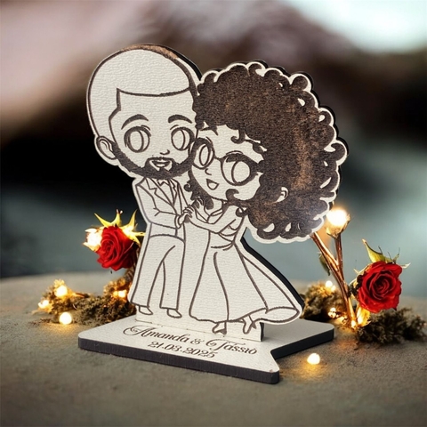 Totem personalizado : Noivos