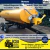 CARRETA TANQUE AGRÍCOLA FIDO SUPER JATO 6500L COM PLATAFORMA BOMBEIRO TANDEM AMARELA NOVA