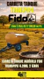 CARRETA TANQUE AGRÍCOLA FIDO TRANSPIPA 4200L 2 EIXOS AMARELA NOVA