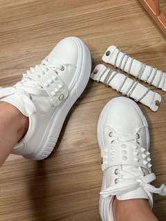 TÊNIS LUIZA 3 EM 1 OFF WHITE - loja online