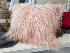 Manta Pie de Cama Nórdico Premium - Angora Cabra Rosa en internet