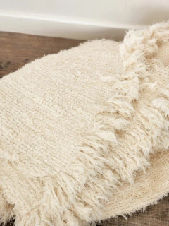 Alfombra de Algodón Natural (costado de cama) - Ekisetum Tienda Deco