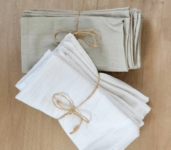 Servilletas de Mesa Gasa Algodón PACK x 4 - comprar online