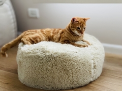 Puff Camita Nido Mascotas - Crudo - comprar online