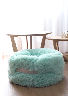 Puff Camita Nido Mascotas - Aqua Pelo Corto en internet