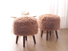 Puff Nordico Ultra Soft - Canela - comprar online