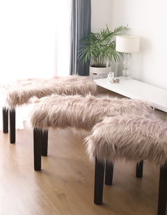 Banqueta Nordica Pie de Cama - Zorro Canela en internet