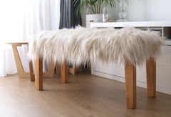 Banqueta Nórdica Pie de Cama - Zorro Crudo - comprar online