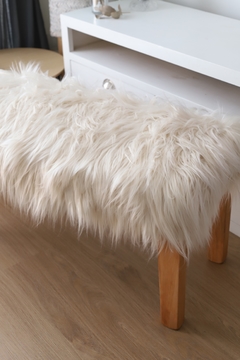 Banqueta Nórdica Pie de Cama - Zorro Crudo - tienda online