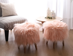 Puff Nordico Zorro Rosa Dior - comprar online