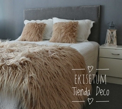 Manta Pie de Cama Nórdico Premium - Zorro Canela - Ekisetum Tienda Deco