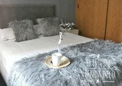 Almohadón Angora Gris en internet