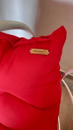 Almohadón para Hamaca Tropical Rojo - Ekisetum Tienda Deco
