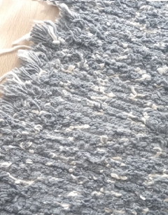 Alfombra de Algodón - Gris - Ekisetum Tienda Deco