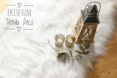 Alfombras Nórdicas Piel Premium Zorro Blanco