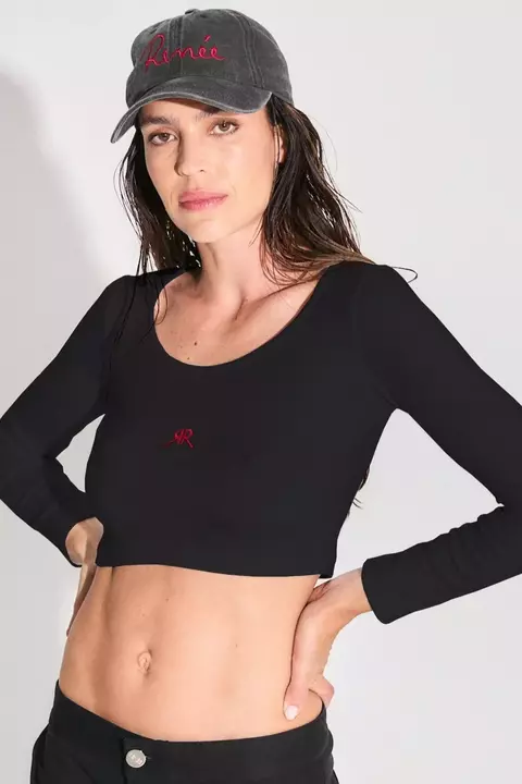 REMERA COMETA BLACK