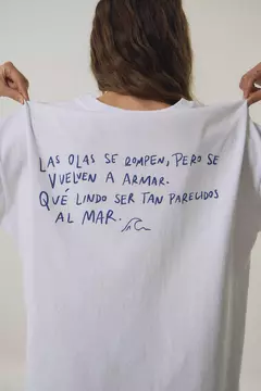 REMERA ESPEJO OFF WHITE