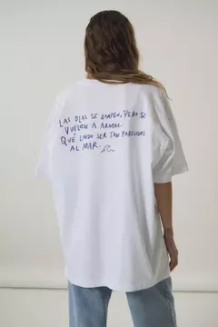 REMERA ESPEJO OFF WHITE - tienda online