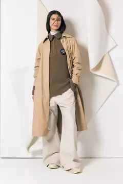 SWEATER FUSION DARK BROWN