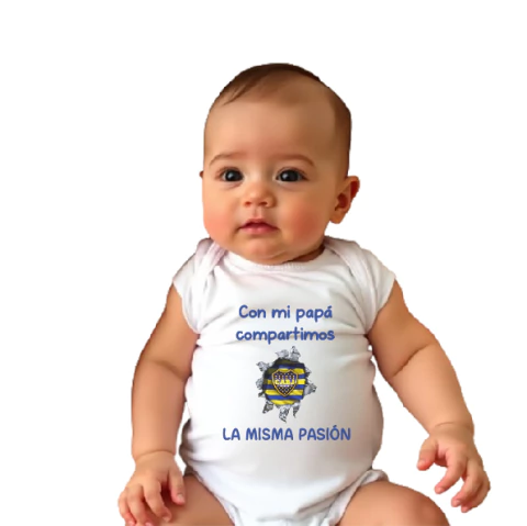 Body de bebé Soy de Boca modelo 02 - comprar online