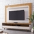 Conjunto Rack Bancada Arc 1,80m e Painel Arc Imcal