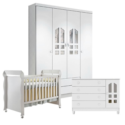 Quarto de Bebê completo Carolina Baby