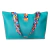 Bolsa de Praia de Silicone Luxo Mandala Azul Tiffany - loja online