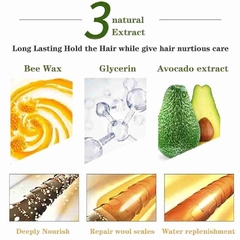 Imagem do Modelador Pomada Bastão Cabelo Para Penteados E Controle De Frizz Wax Stick