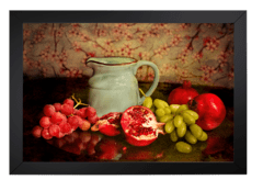 Frutas e jarra - Digital Quadros